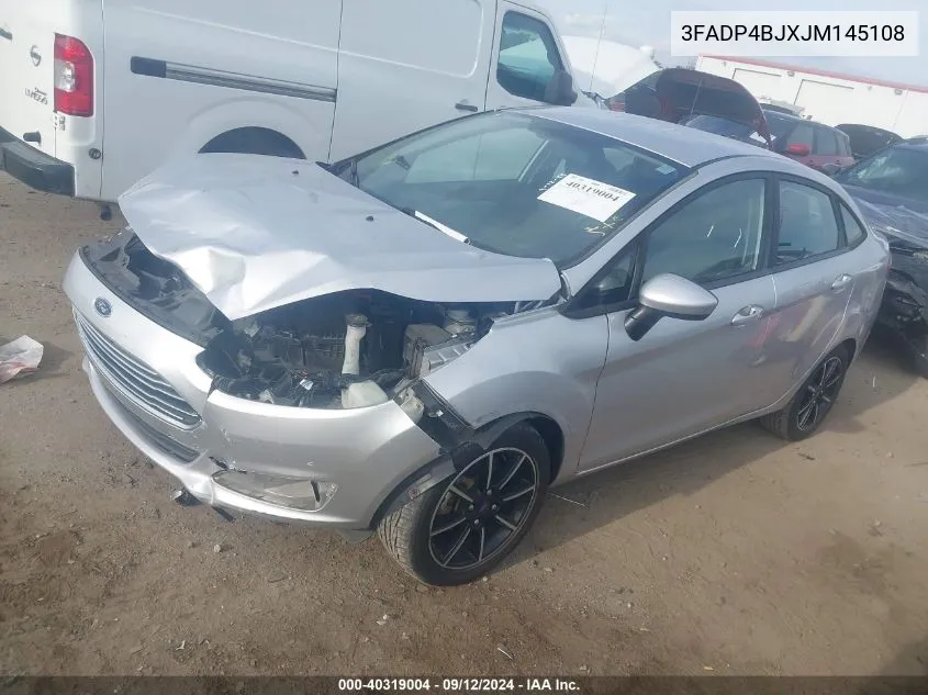 3FADP4BJXJM145108 2018 Ford Fiesta Se