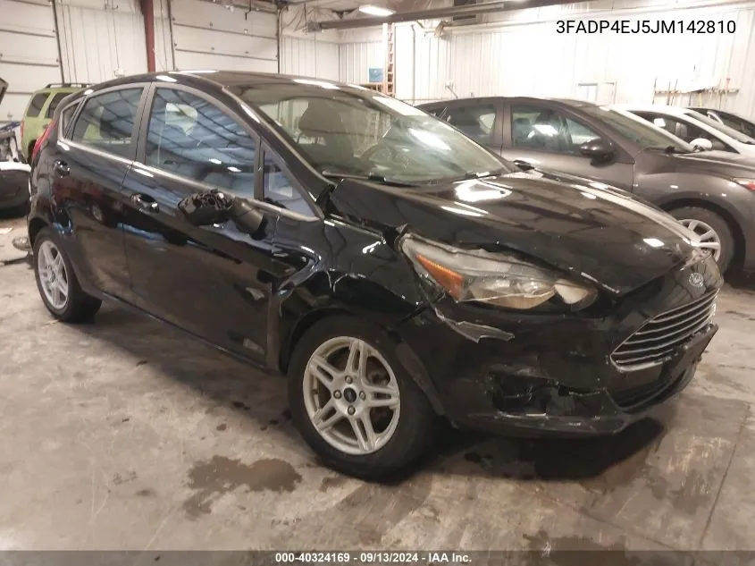 3FADP4EJ5JM142810 2018 Ford Fiesta Se