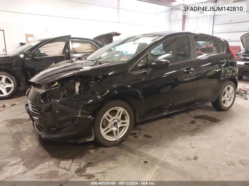 2018 Ford Fiesta Se VIN: 3FADP4EJ5JM142810 Lot: 40324169