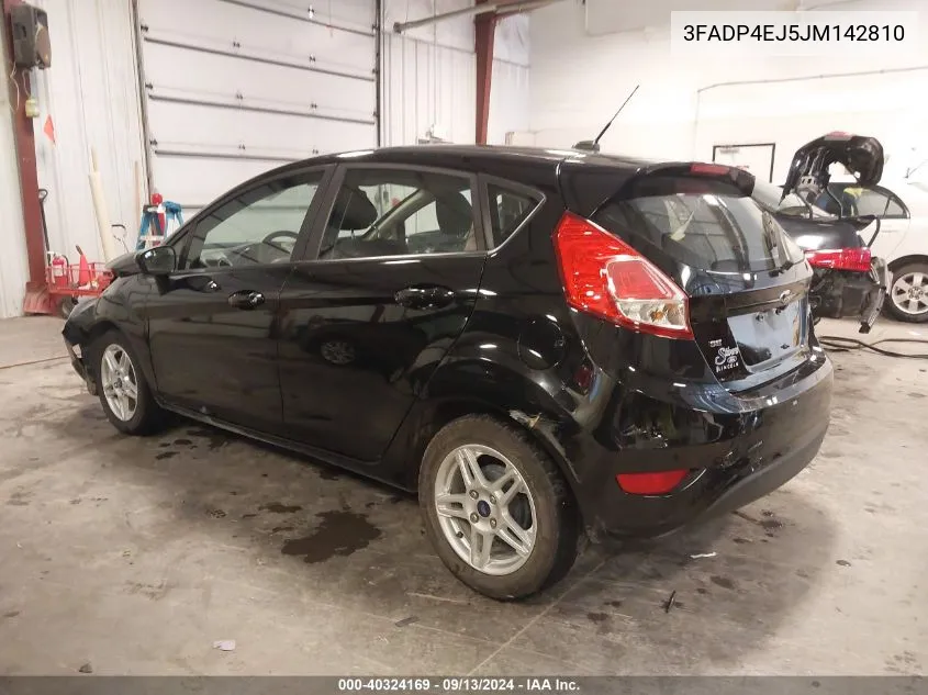 3FADP4EJ5JM142810 2018 Ford Fiesta Se