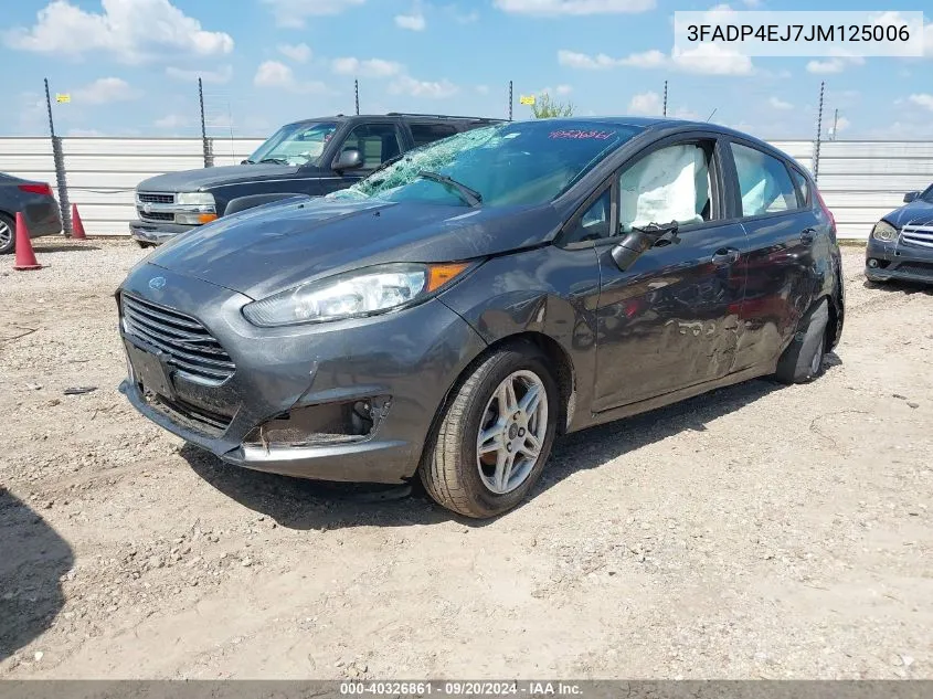 3FADP4EJ7JM125006 2018 Ford Fiesta Se