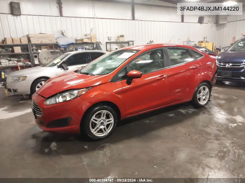 3FADP4BJXJM144220 2018 Ford Fiesta Se