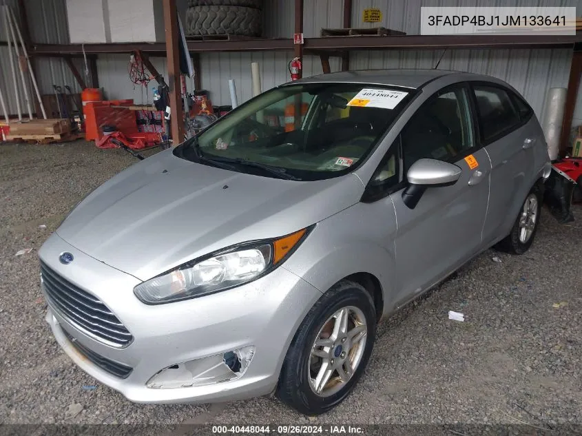 2018 Ford Fiesta Se VIN: 3FADP4BJ1JM133641 Lot: 40448044