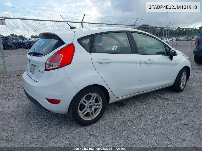 3FADP4EJ2JM101910 2018 Ford Fiesta Se