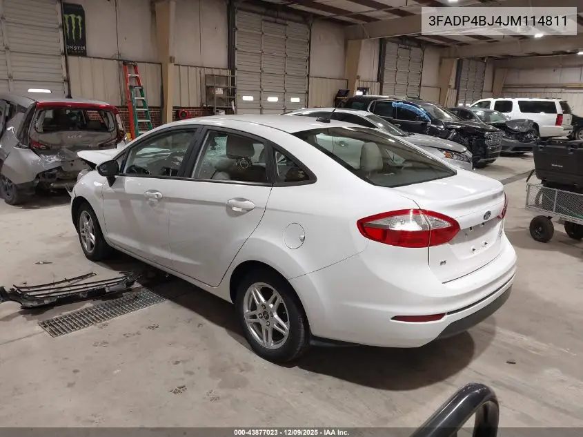 3FADP4BJ4JM114811 2018 Ford Fiesta Se