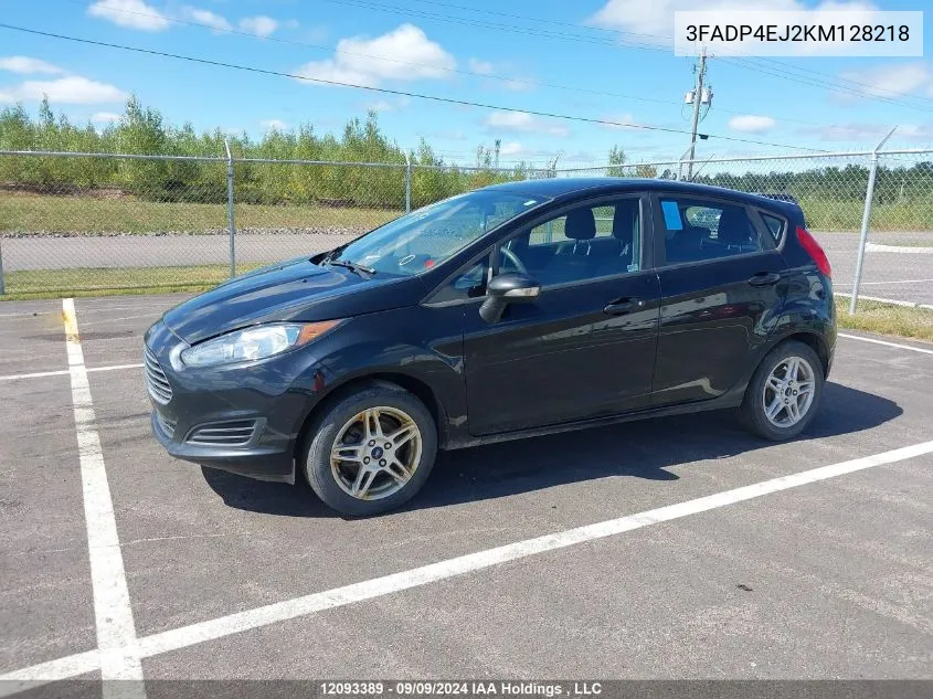 3FADP4EJ2KM128218 2019 Ford Fiesta Se