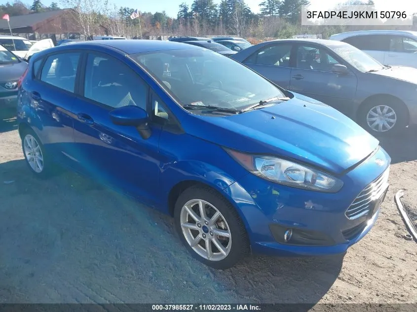 2019 Ford Fiesta Se VIN: 3FADP4EJ9KM150796 Lot: 37985527