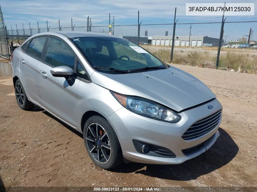 3FADP4BJ7KM125030 2019 Ford Fiesta Se