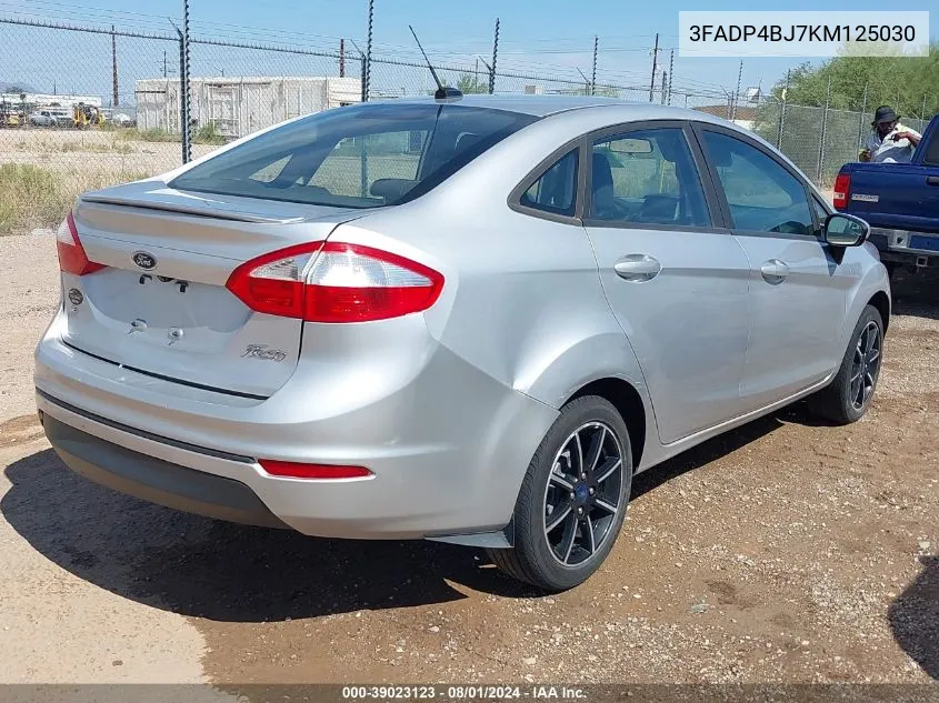 3FADP4BJ7KM125030 2019 Ford Fiesta Se