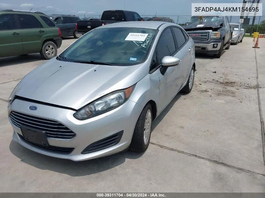 3FADP4AJ4KM154695 2019 Ford Fiesta S