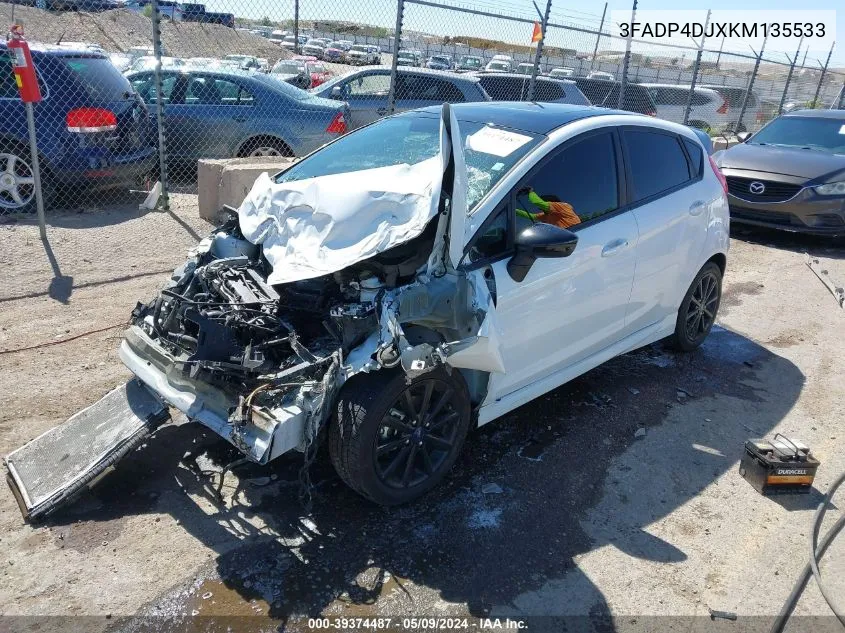 3FADP4DJXKM135533 2019 Ford Fiesta St Line