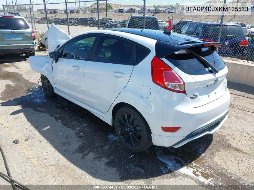 3FADP4DJXKM135533 2019 Ford Fiesta St Line