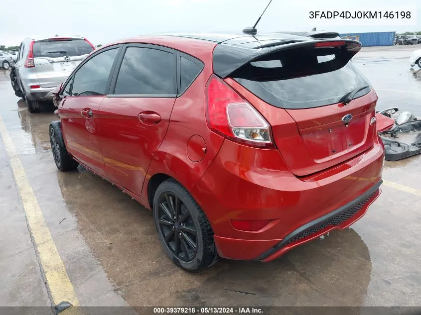 3FADP4DJ0KM146198 2019 Ford Fiesta St Line