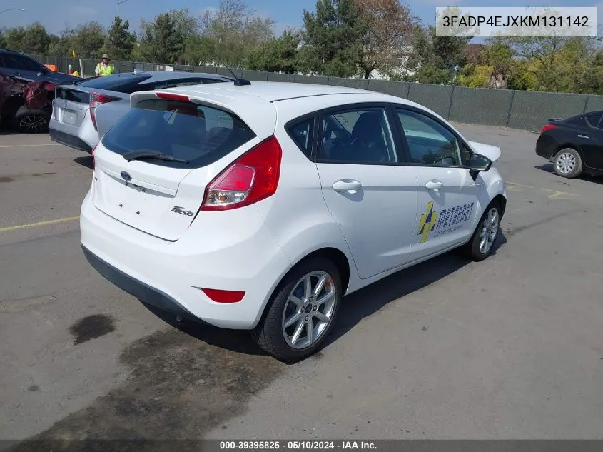 3FADP4EJXKM131142 2019 Ford Fiesta Se