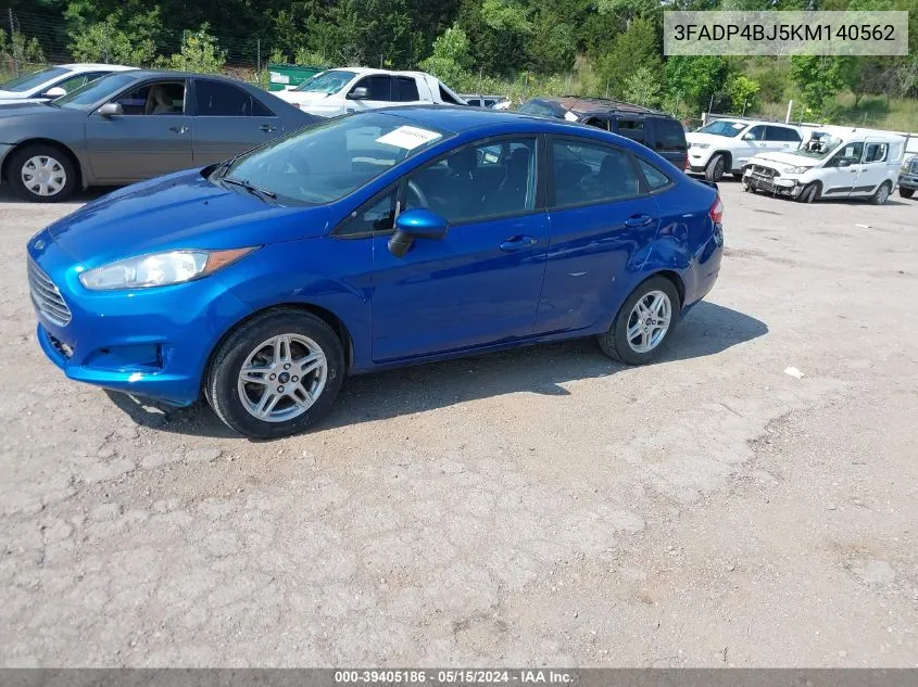 3FADP4BJ5KM140562 2019 Ford Fiesta Se