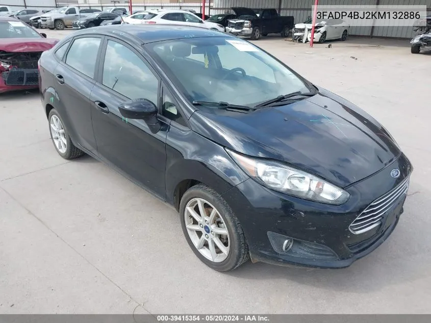 3FADP4BJ2KM132886 2019 Ford Fiesta Se