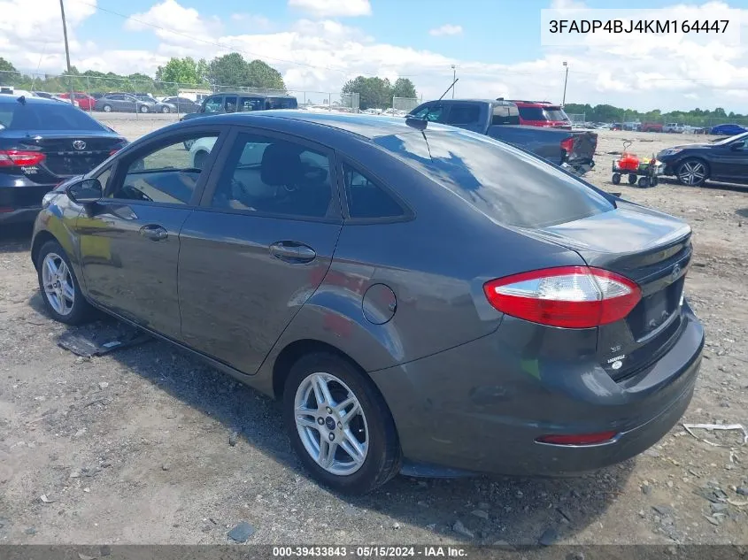 3FADP4BJ4KM164447 2019 Ford Fiesta Se