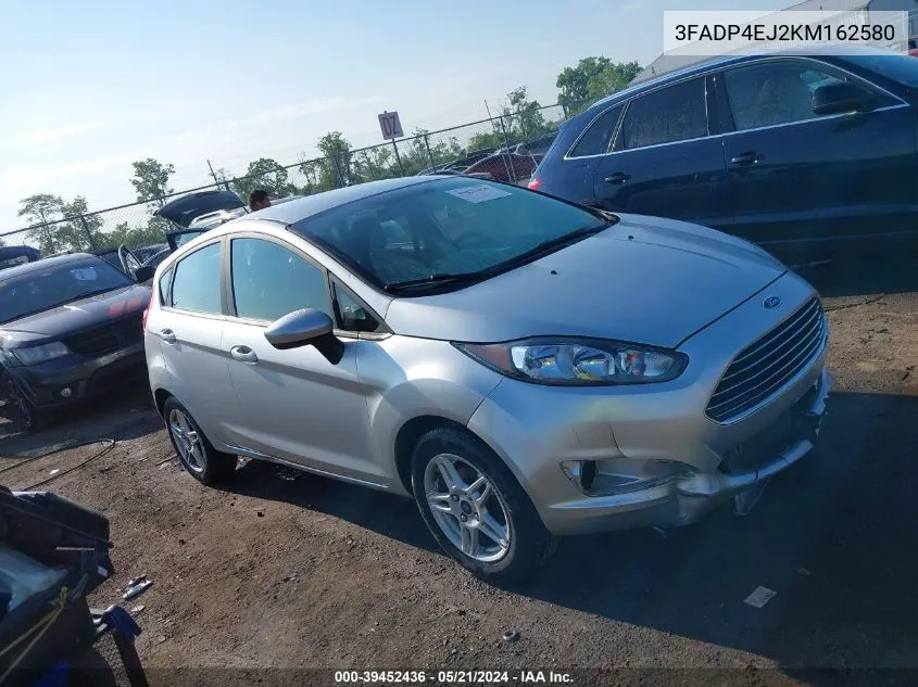 2019 Ford Fiesta Se VIN: 3FADP4EJ2KM162580 Lot: 39452436