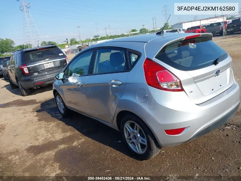 3FADP4EJ2KM162580 2019 Ford Fiesta Se