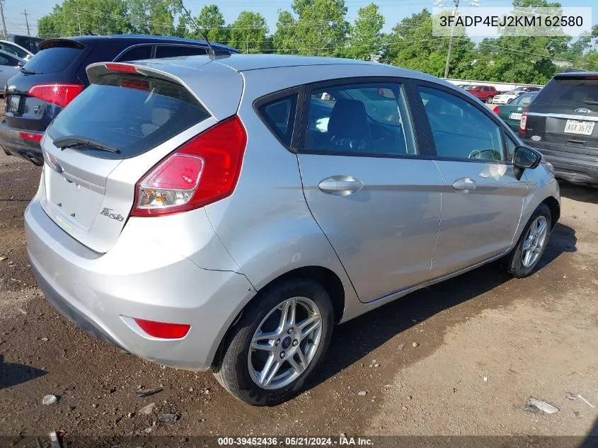 2019 Ford Fiesta Se VIN: 3FADP4EJ2KM162580 Lot: 39452436