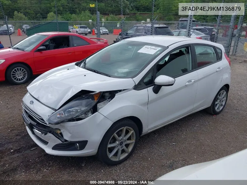 3FADP4EJ9KM136879 2019 Ford Fiesta Se