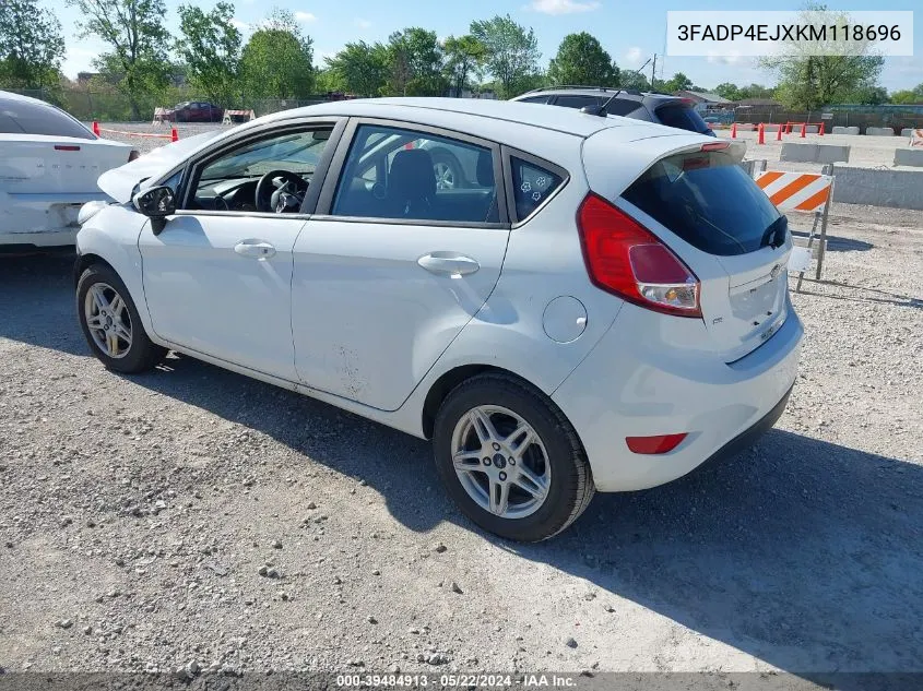 3FADP4EJXKM118696 2019 Ford Fiesta Se