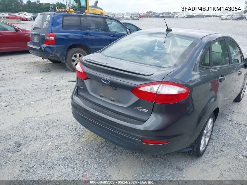 2019 Ford Fiesta Se VIN: 3FADP4BJ1KM143054 Lot: 39485509