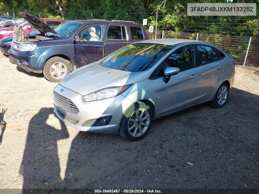 3FADP4BJXKM133252 2019 Ford Fiesta Se