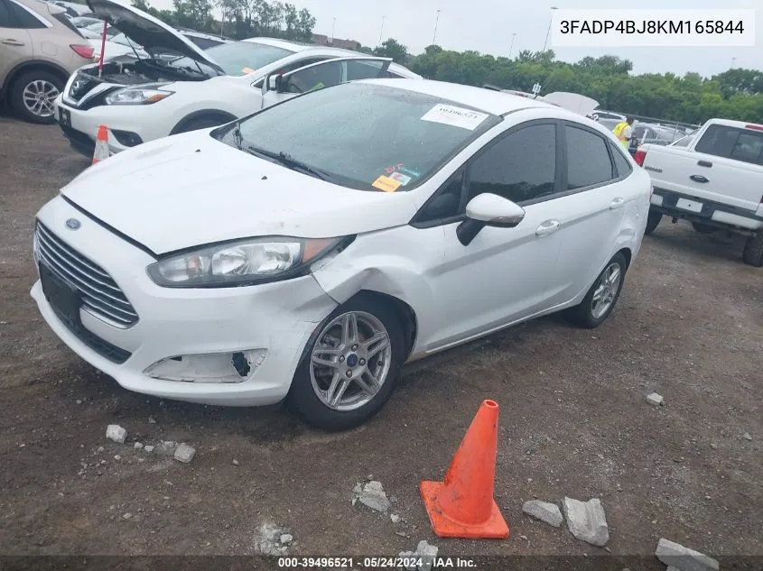 2019 Ford Fiesta Se VIN: 3FADP4BJ8KM165844 Lot: 39496521