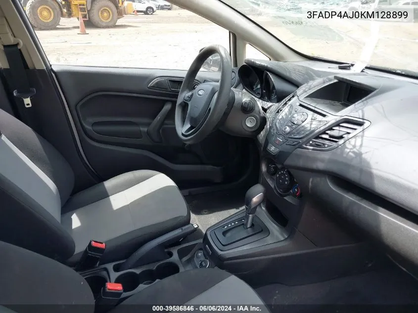 3FADP4AJ0KM128899 2019 Ford Fiesta S