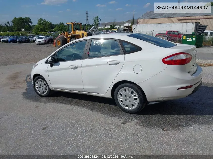 3FADP4AJ9KM144907 2019 Ford Fiesta S