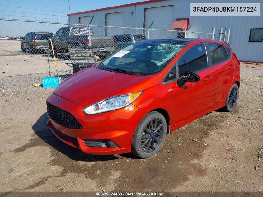 3FADP4DJ8KM157224 2019 Ford Fiesta St Line