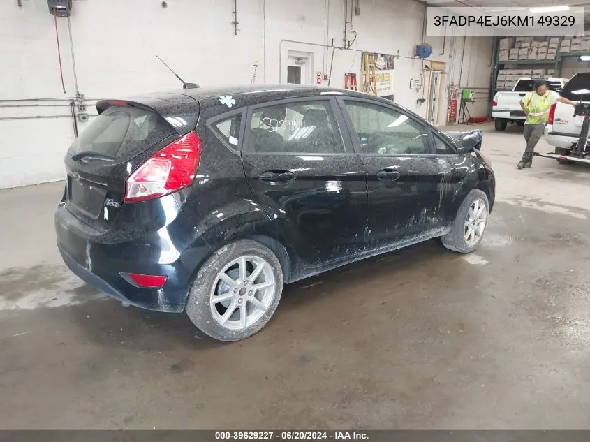 3FADP4EJ6KM149329 2019 Ford Fiesta Se