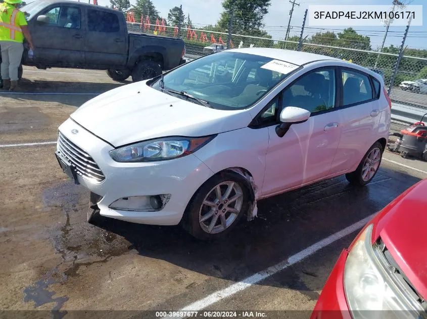 3FADP4EJ2KM106171 2019 Ford Fiesta Se