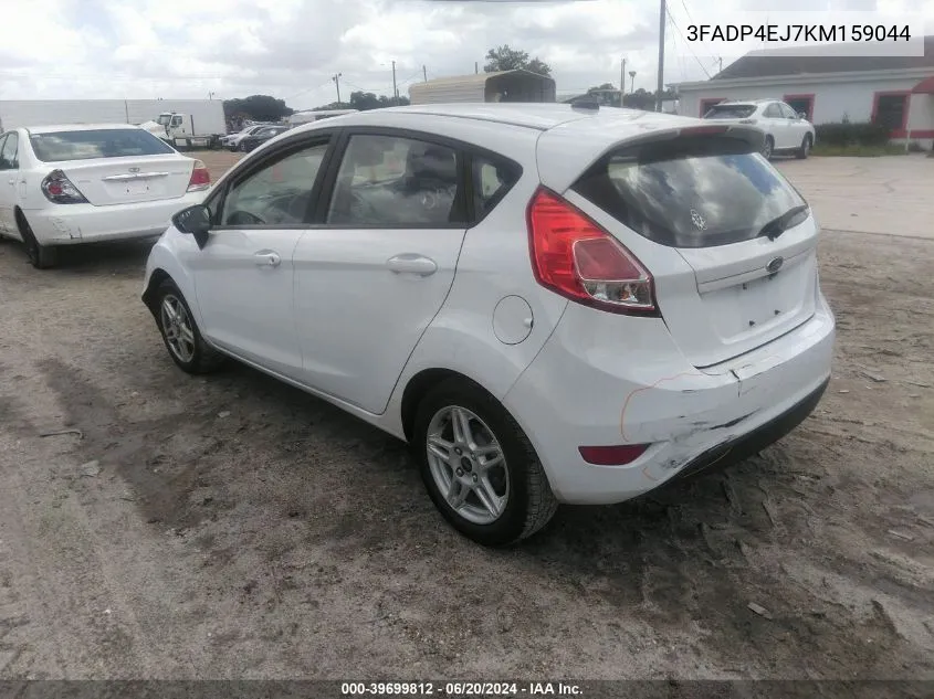 3FADP4EJ7KM159044 2019 Ford Fiesta Se