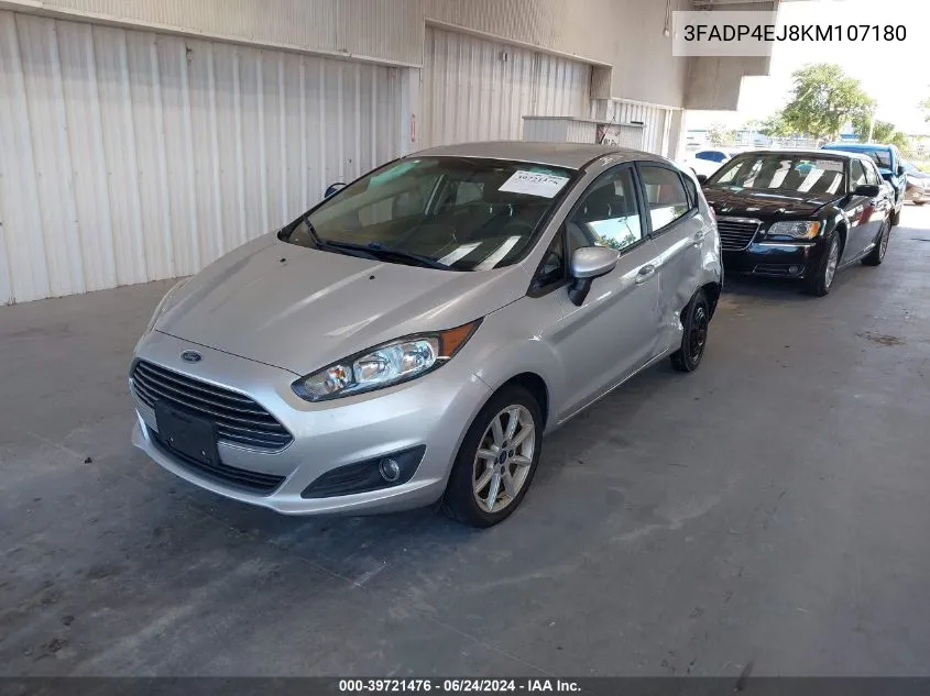 2019 Ford Fiesta Se VIN: 3FADP4EJ8KM107180 Lot: 39721476