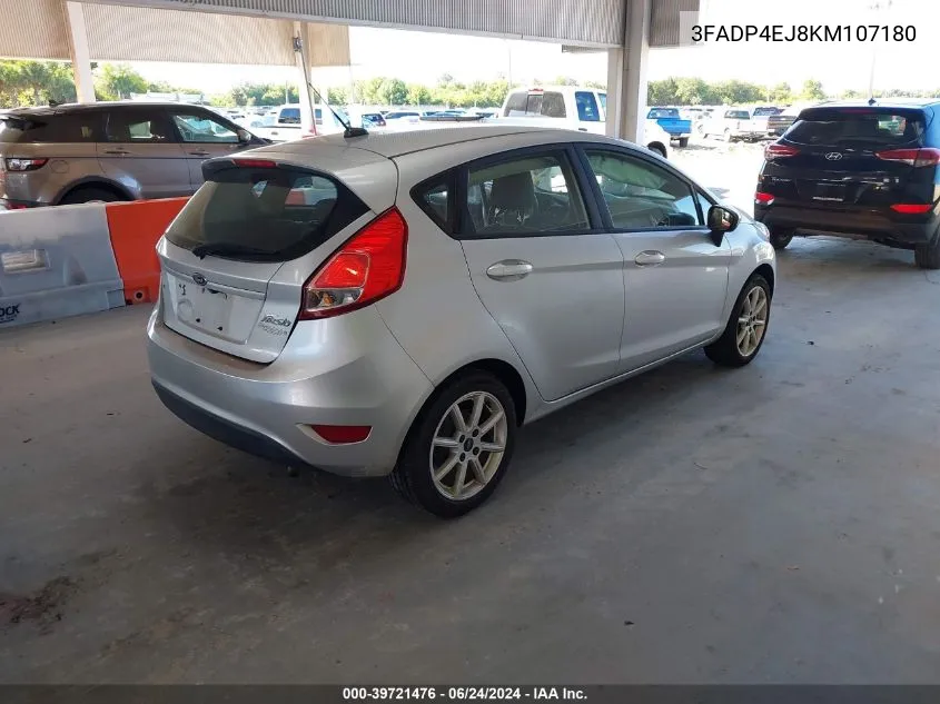 2019 Ford Fiesta Se VIN: 3FADP4EJ8KM107180 Lot: 39721476