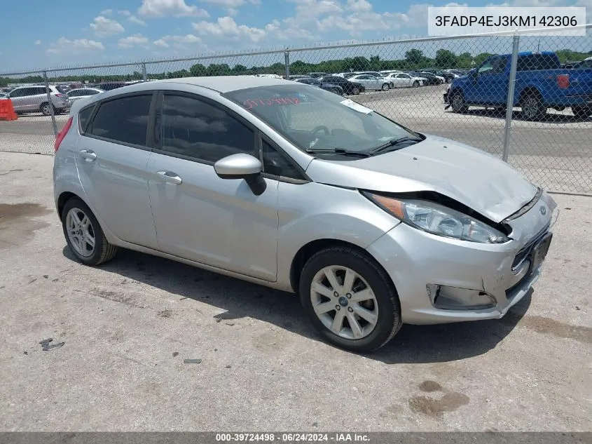 3FADP4EJ3KM142306 2019 Ford Fiesta Se