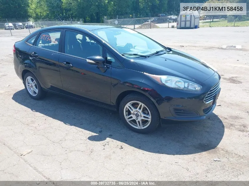 2019 Ford Fiesta Se VIN: 3FADP4BJ1KM158458 Lot: 39732735