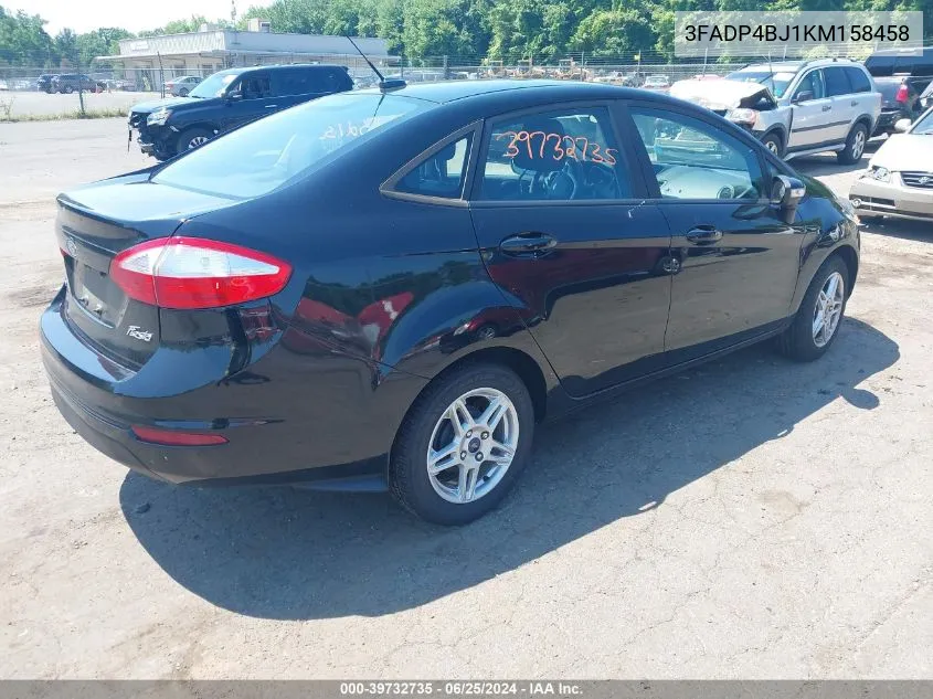 3FADP4BJ1KM158458 2019 Ford Fiesta Se