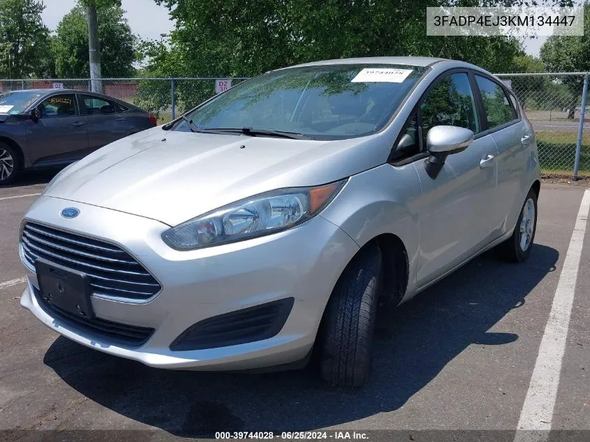 3FADP4EJ3KM134447 2019 Ford Fiesta Se