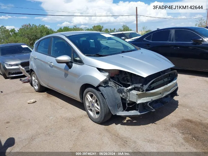 2019 Ford Fiesta Se VIN: 3FADP4EJ1KM142644 Lot: 39746241