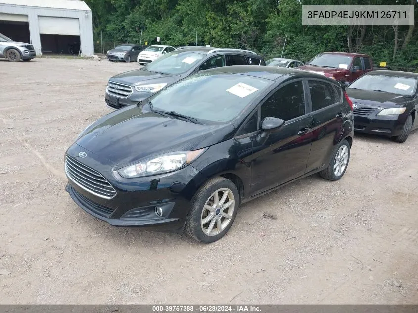 2019 Ford Fiesta Se VIN: 3FADP4EJ9KM126711 Lot: 39757388