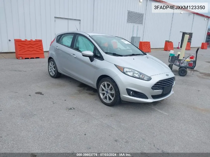 2019 Ford Fiesta Se VIN: 3FADP4EJXKM123350 Lot: 39803776