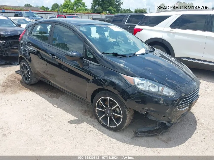 3FADP4EJ1KM145706 2019 Ford Fiesta Se