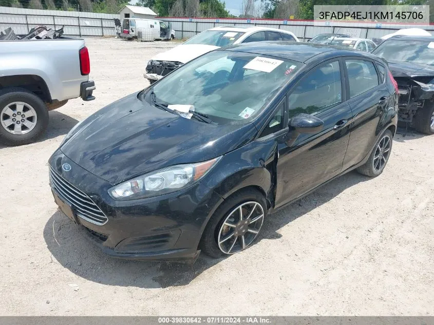 3FADP4EJ1KM145706 2019 Ford Fiesta Se