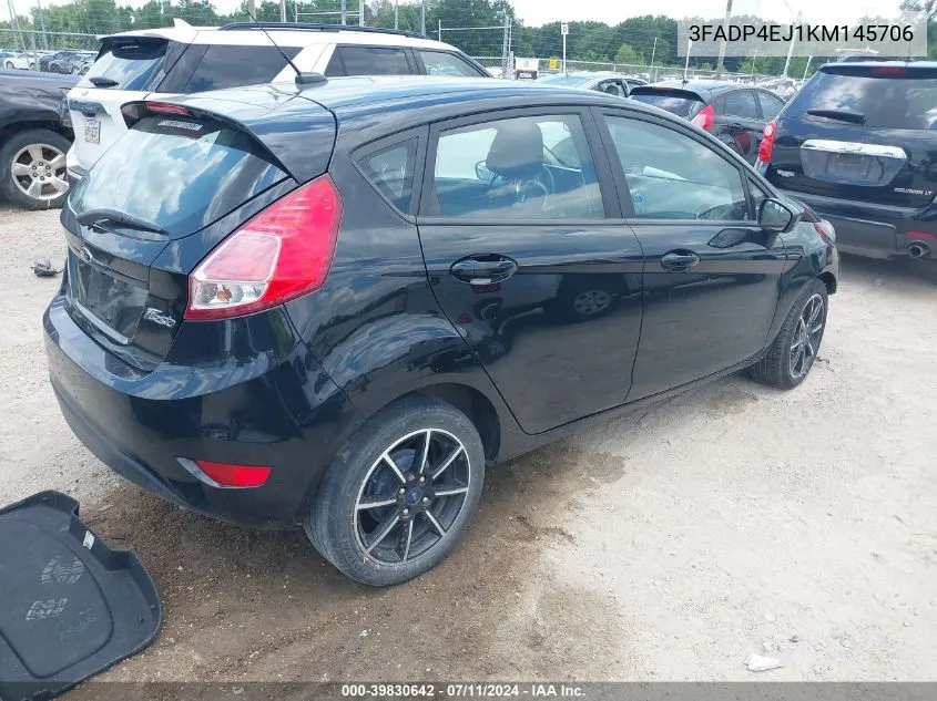 3FADP4EJ1KM145706 2019 Ford Fiesta Se