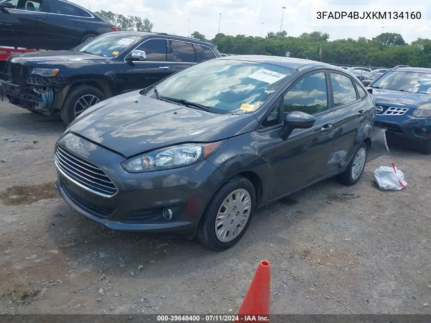 3FADP4BJXKM134160 2019 Ford Fiesta Se