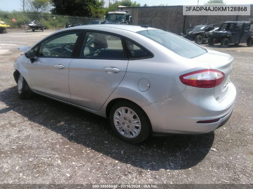 3FADP4AJ0KM128868 2019 Ford Fiesta S