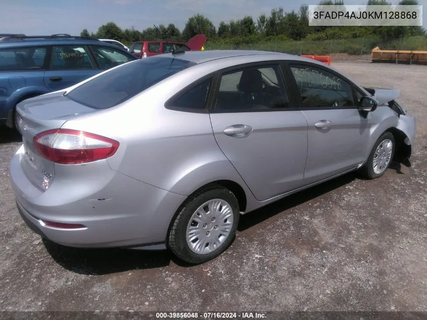 3FADP4AJ0KM128868 2019 Ford Fiesta S